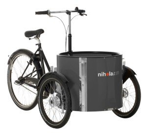 Low_cargo_bike_-_ladcykler_-_dark_grey